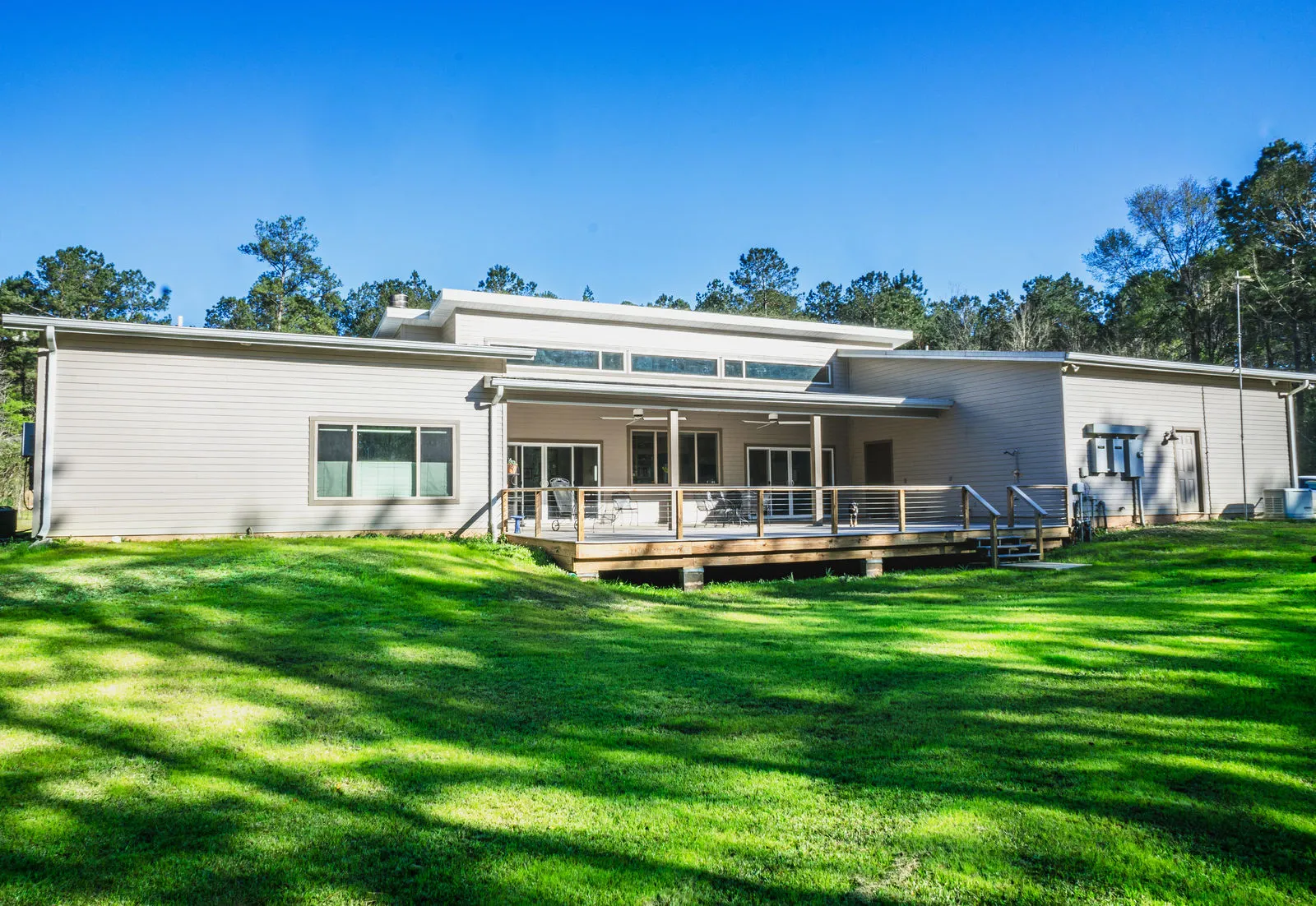 Modern custom home shown as a 360 degree virtual tour